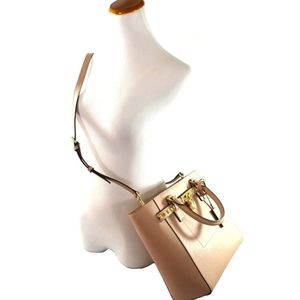 🌞 👛  Women's Hamilton Traveler Studded Large Leather Crossbod Tote